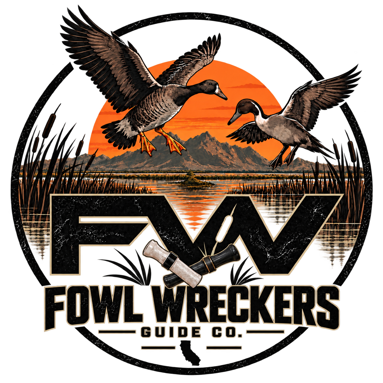 Fowl Wreckers Guide Company logo